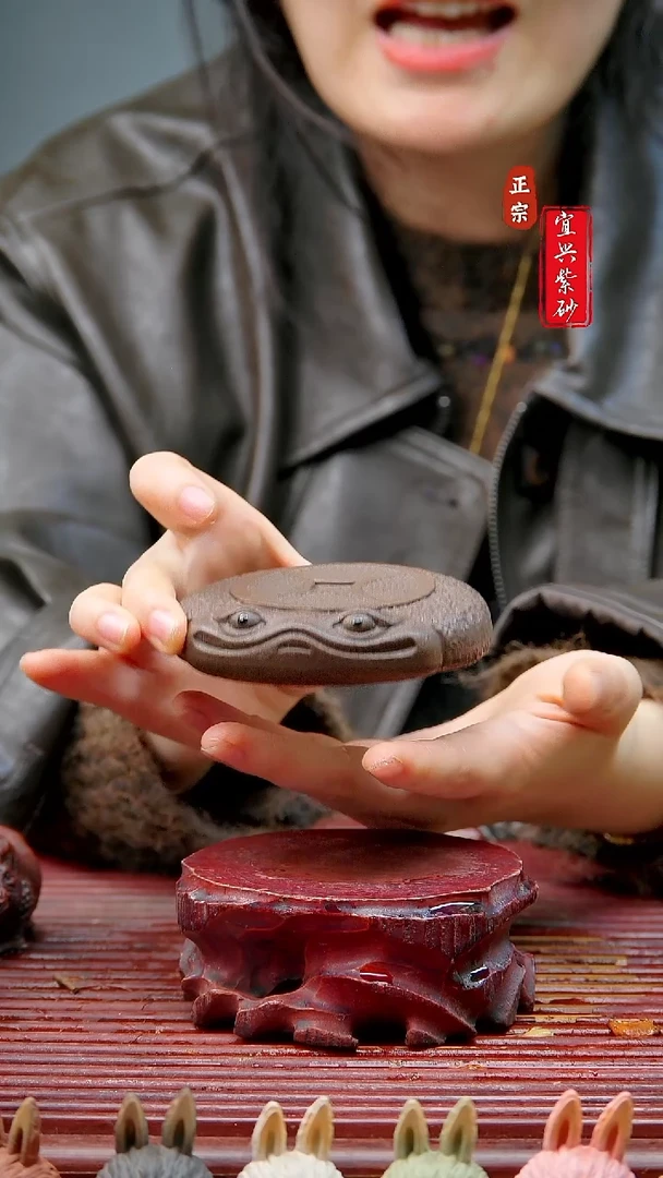 紫砂茶宠宜兴紫砂茶宠摆件