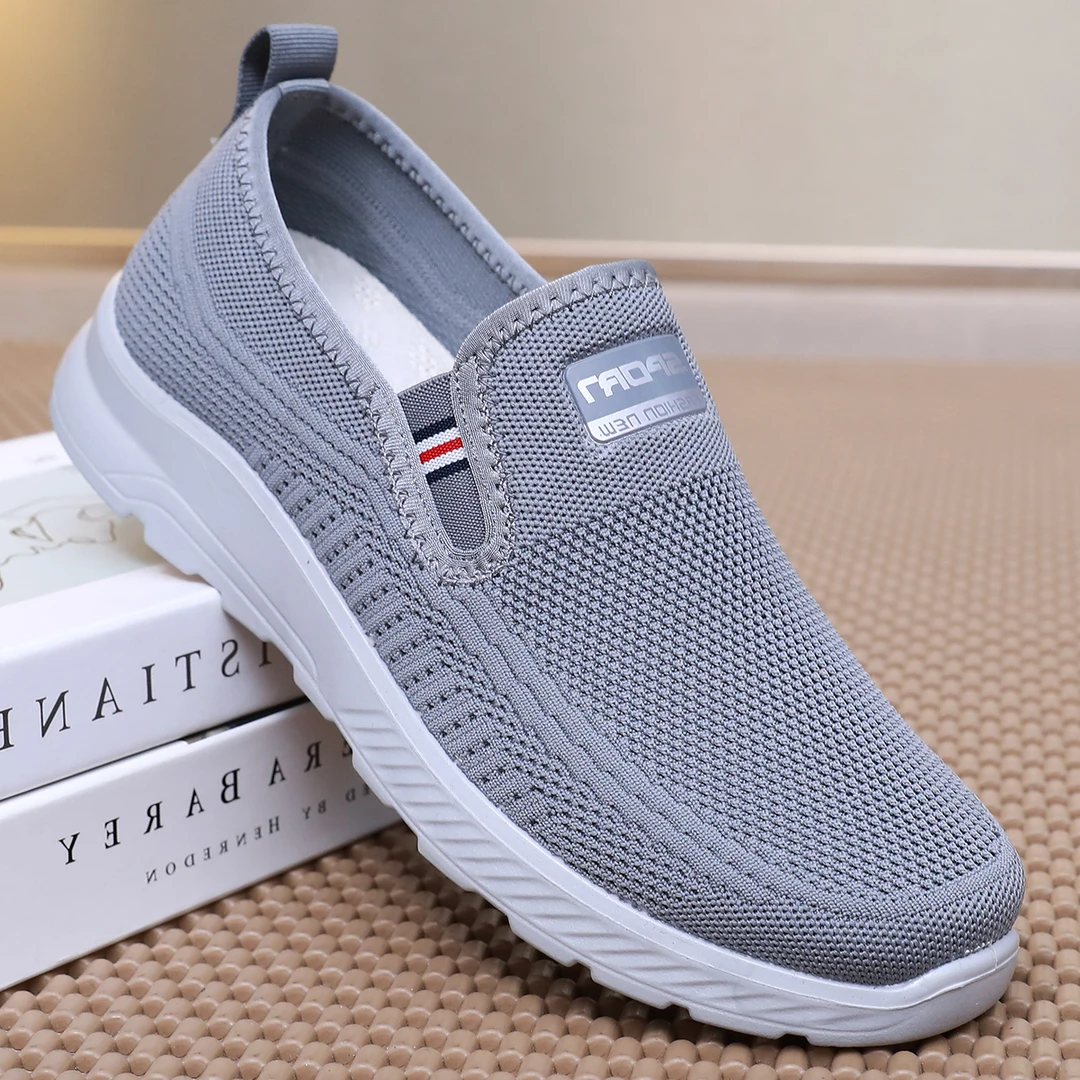 老北京布鞋男款防滑单鞋中老年爸爸鞋软底休闲运动鞋老人透气男鞋