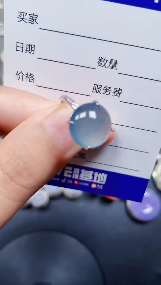 银S925镶嵌戒指翡翠42