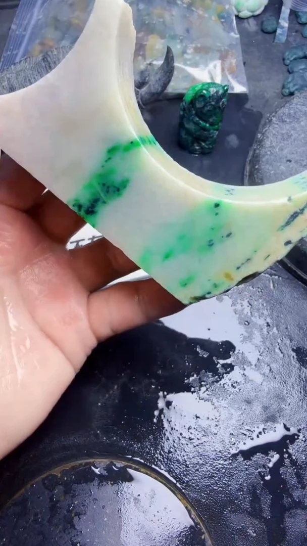 未镶嵌挂件翡翠天然翡翠213