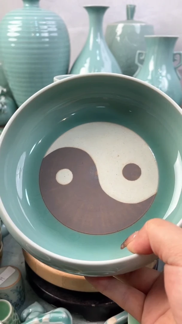 【闪购商品】纯手工 特价福利 微瑕 慧仙青瓷