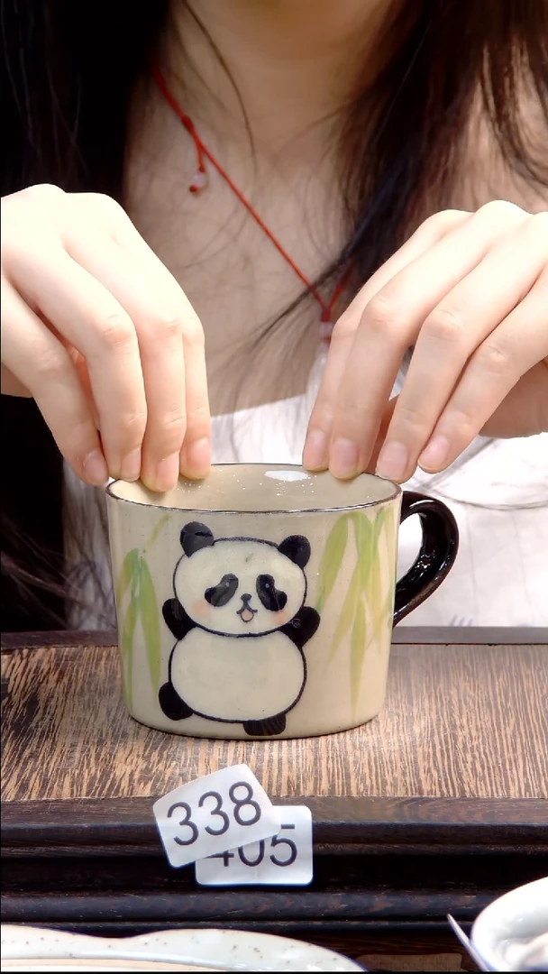 杯子景德镇陶瓷手绘338