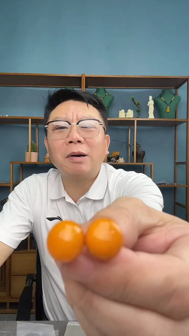 未镶嵌项链琥珀微瑕介意勿拍39