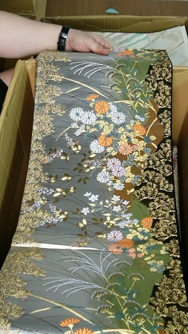 织绣织锦129六通花卉