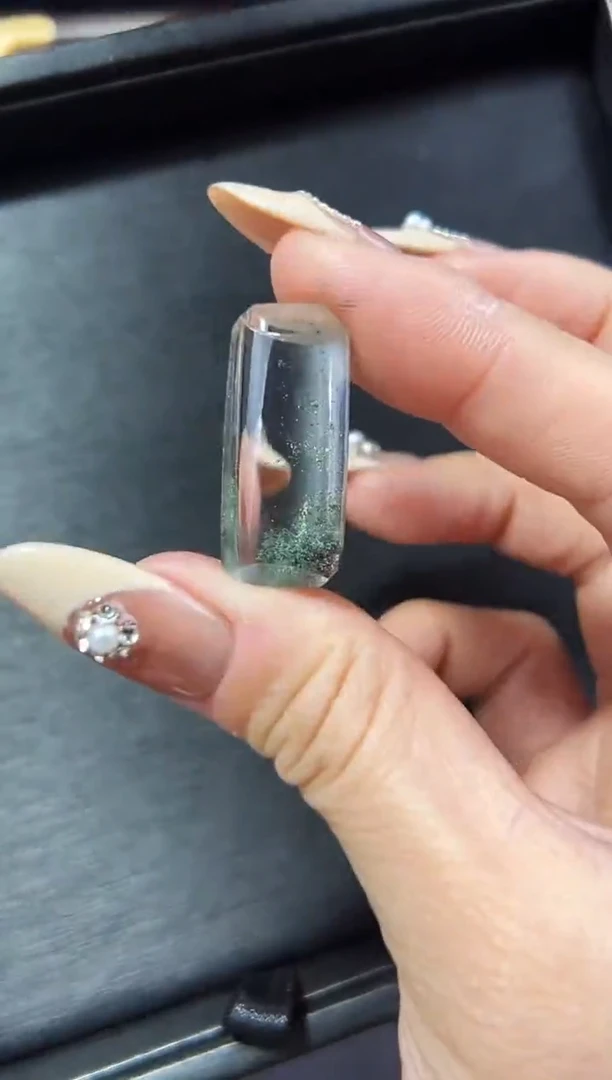 【闪购商品】水晶圆牌未镶嵌无孔发一（47）