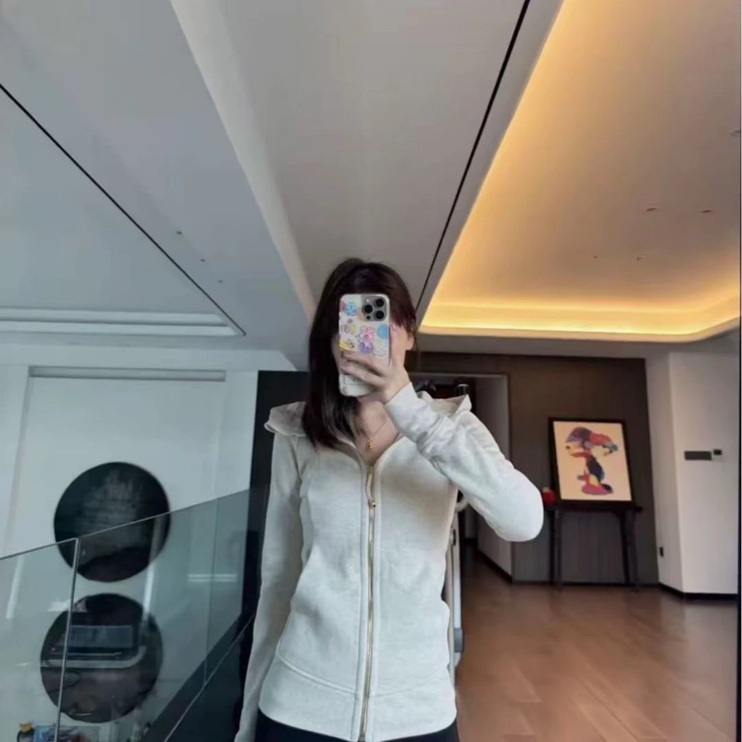 【JENNIE专属】连帽加绒修身卫衣5