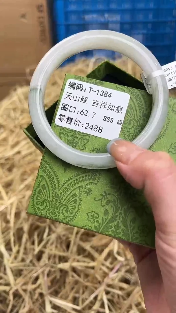 未镶嵌手镯石英质玉T-1384