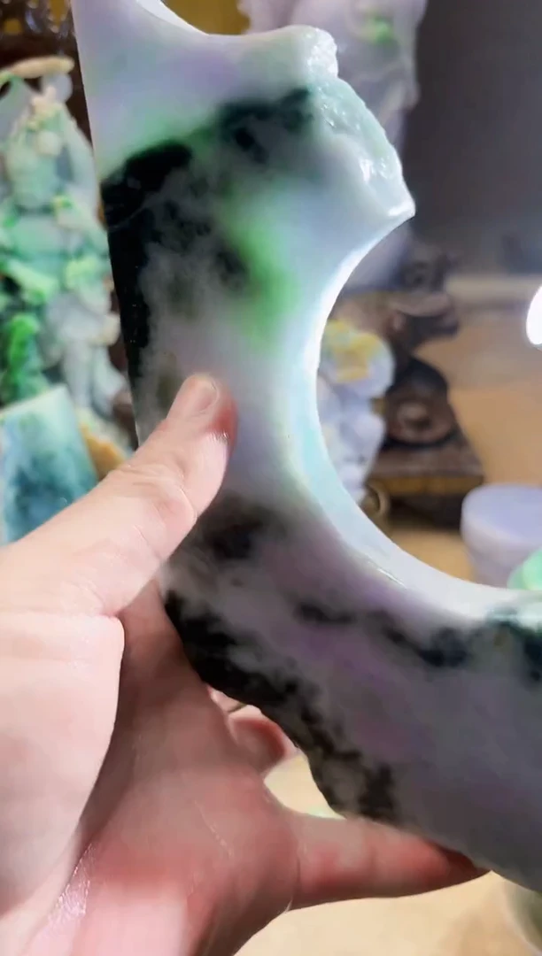 未镶嵌挂件翡翠A货张麦8360