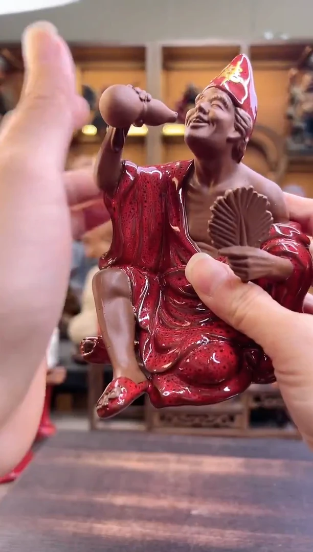 紫砂茶宠器闵紫砂茶宠摆件