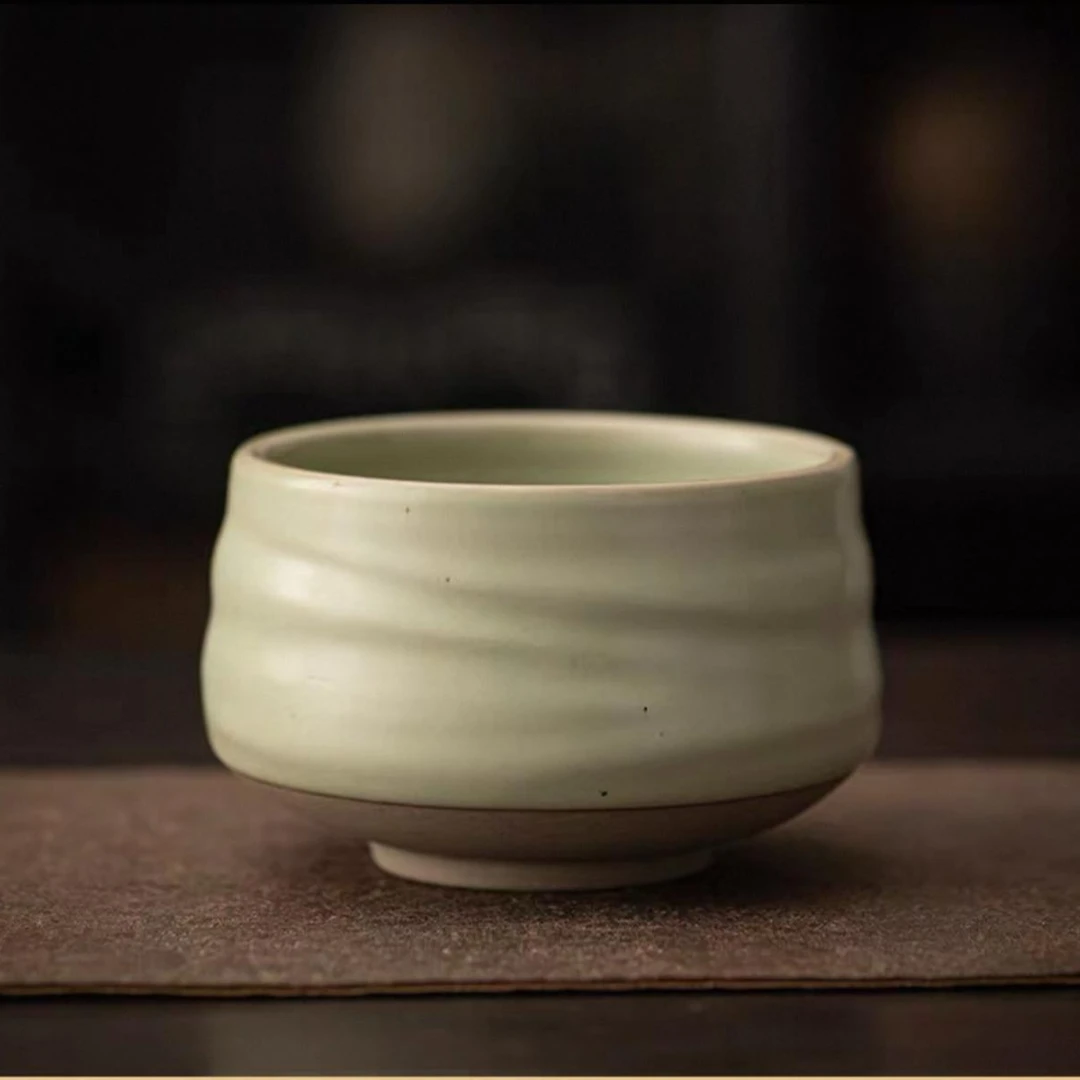 AH0320哥窑开片茶洗陶瓷抹茶碗茶具家用水孟水缸烟灰缸功夫茶渣缸