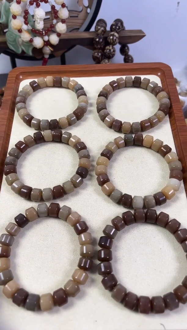 菩提根/象牙果手串13经纶