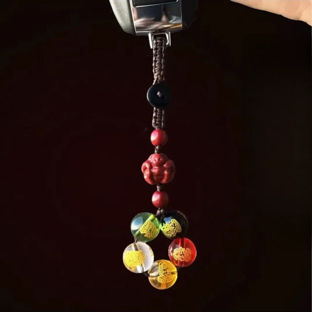 【先生推荐】2026马年新款五路財钥匙扣男女同款饰品驾车用品