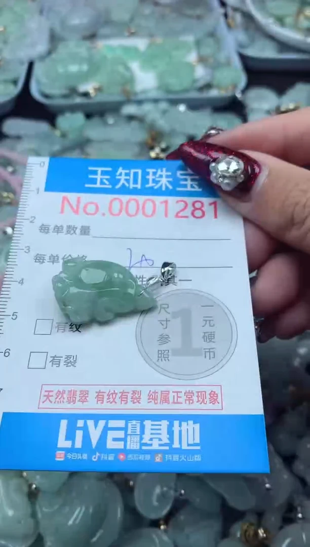 颈饰未镶嵌翡翠1281