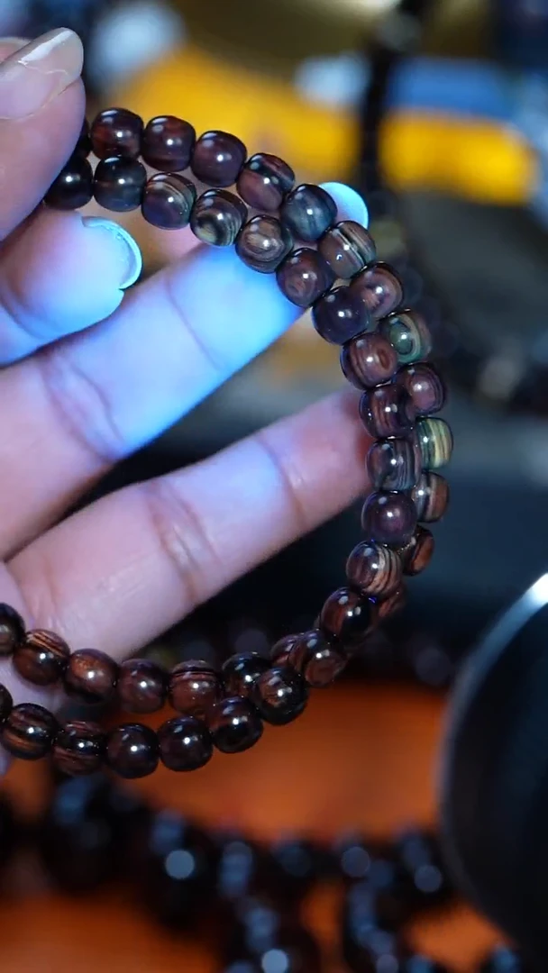 手串/手链黄花梨/降香黄檀【MOYU】海南黄花梨 6*6.6  文玩潮款手串