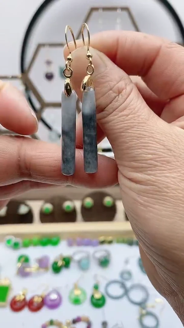 未镶嵌翡翠耳饰199