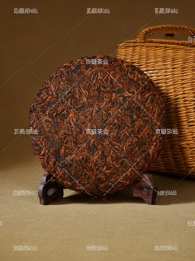 2023年 三颗章老班章金砖 普洱茶 生茶  42克