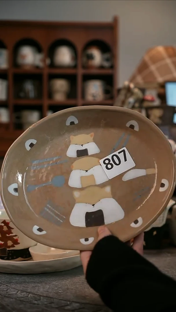 可爱川谷原创陶瓷12.17直播微瑕807