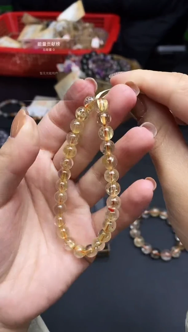 未镶嵌手串水晶C****?手串189