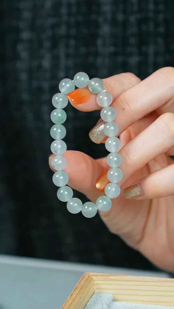 【闪购商品】翡翠手串未镶嵌50号-珠串/姿/3