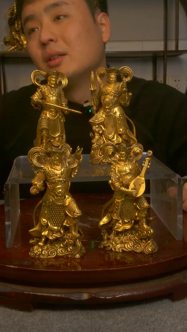 铜包**人收藏摆件00001