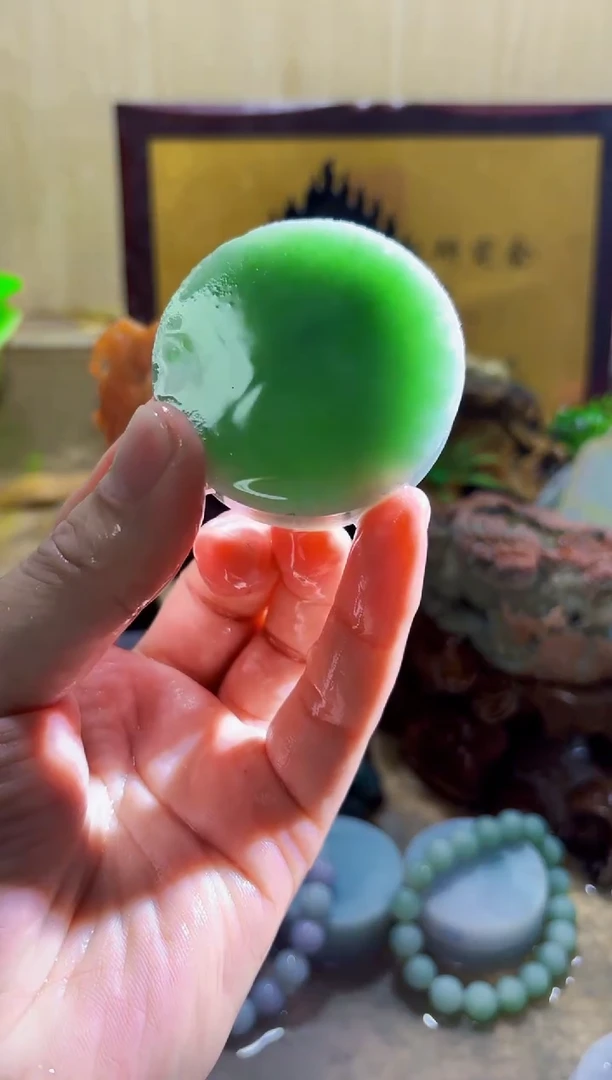 颈饰未镶嵌翡翠A货常星4758
