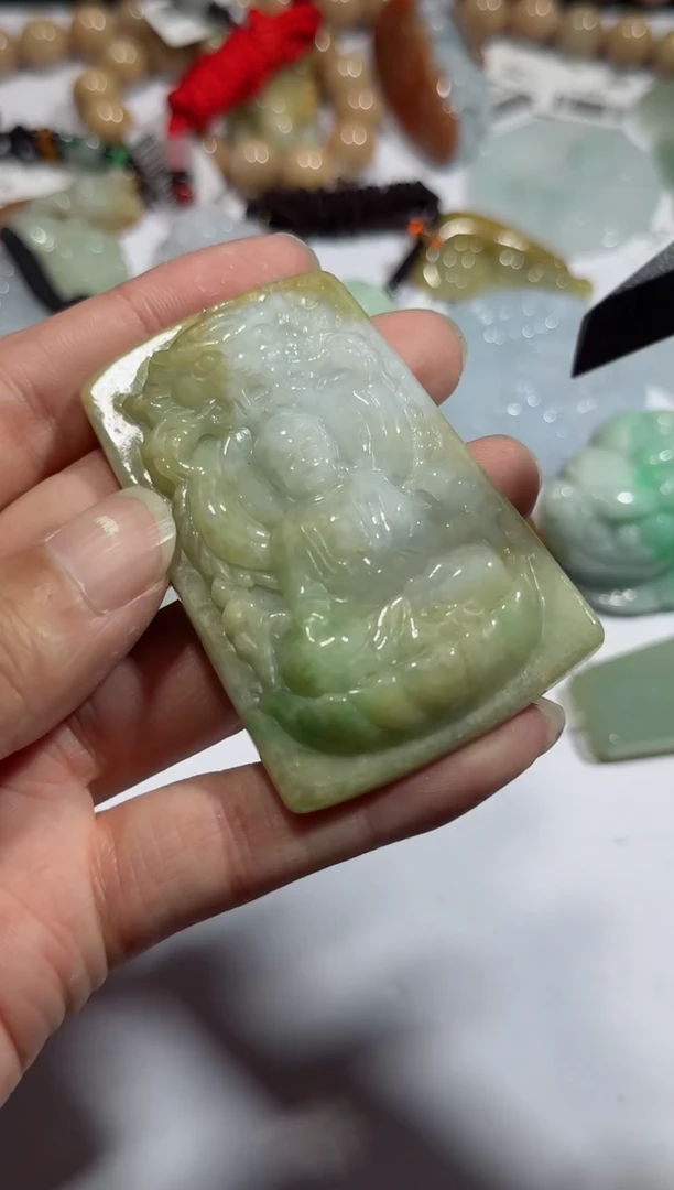 【闪购商品】翡翠吊坠(不含链)未镶嵌00001538