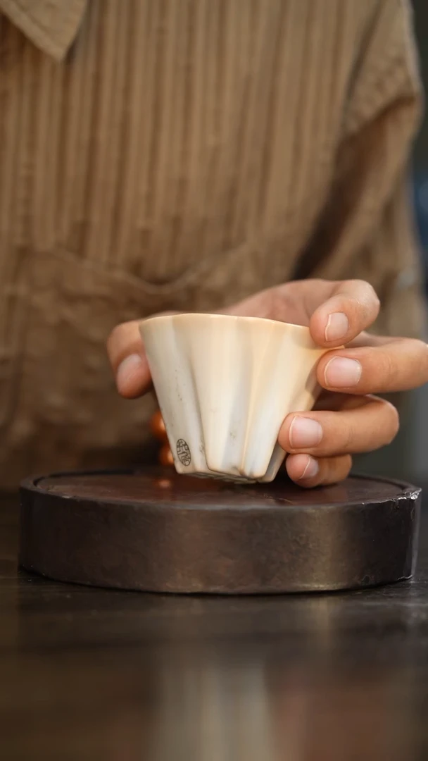 70柴房陶瓷柴烧主人杯