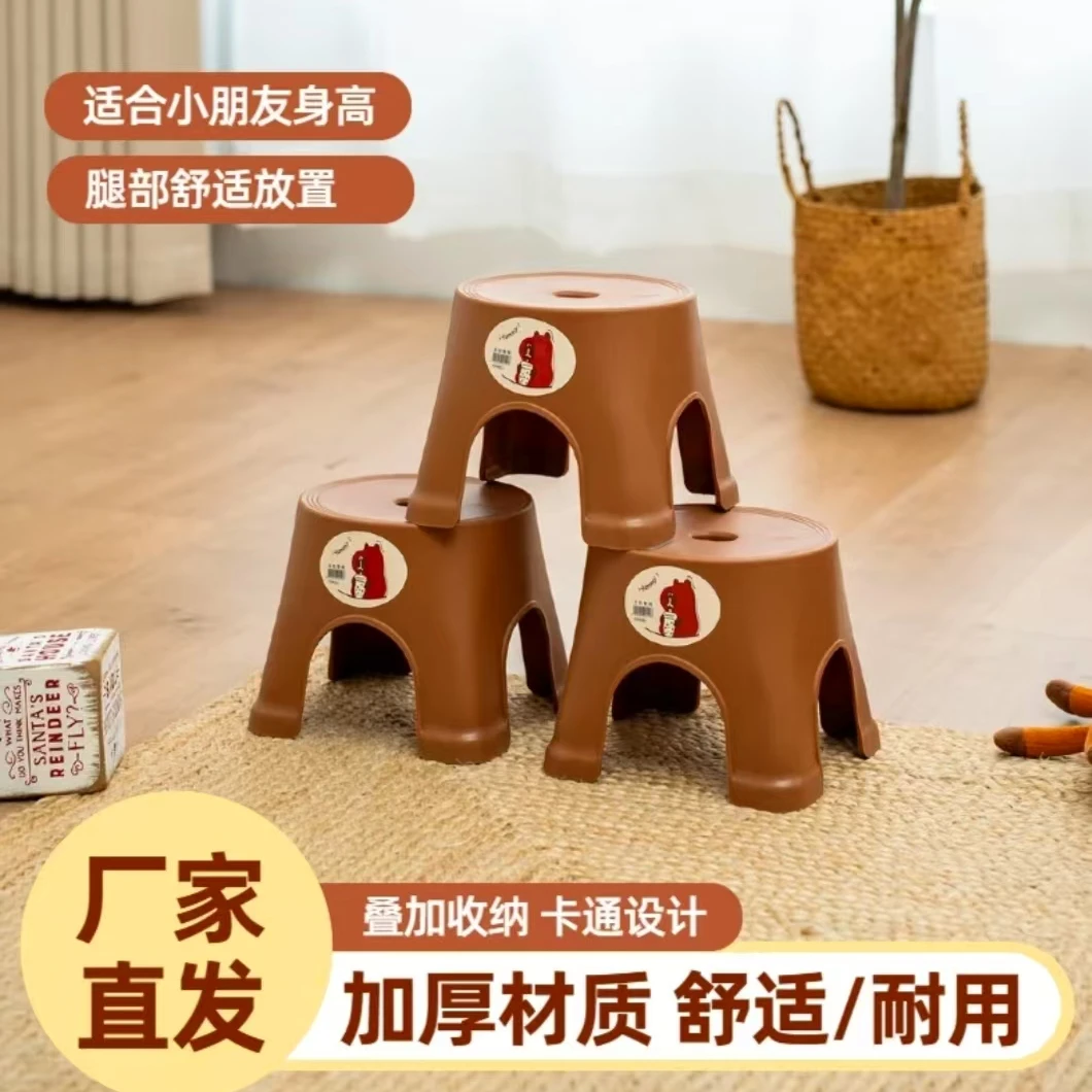 【拍一发三】爆款卡皮巴拉客厅换鞋凳加厚儿童凳-20*18*17.5