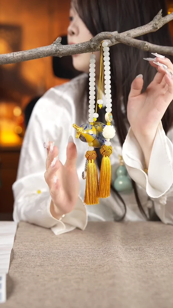 089号斜挎葫芦挂件摆件手持