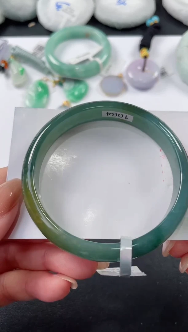 未镶嵌手镯翡翠 基地发货H 3939 57+