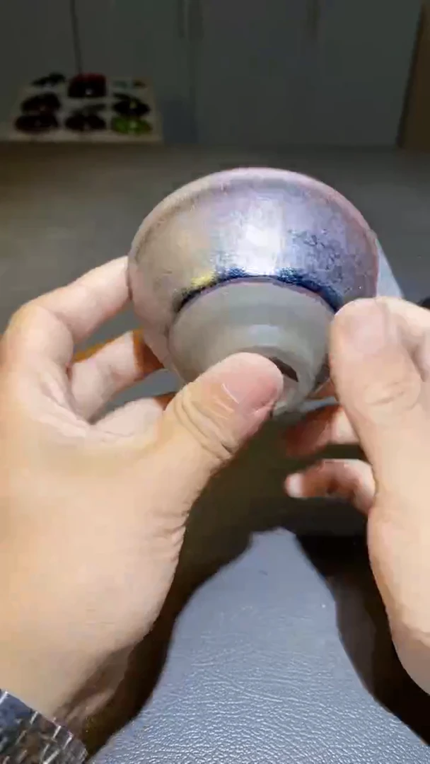 茶盏微瑕茶盏精选一只85