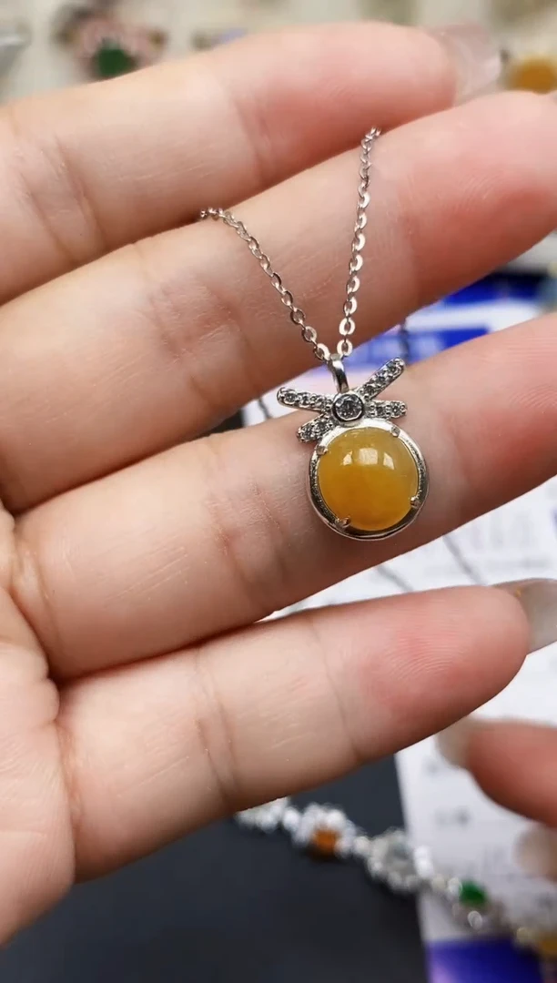 银S925镶嵌戒指翡翠9197