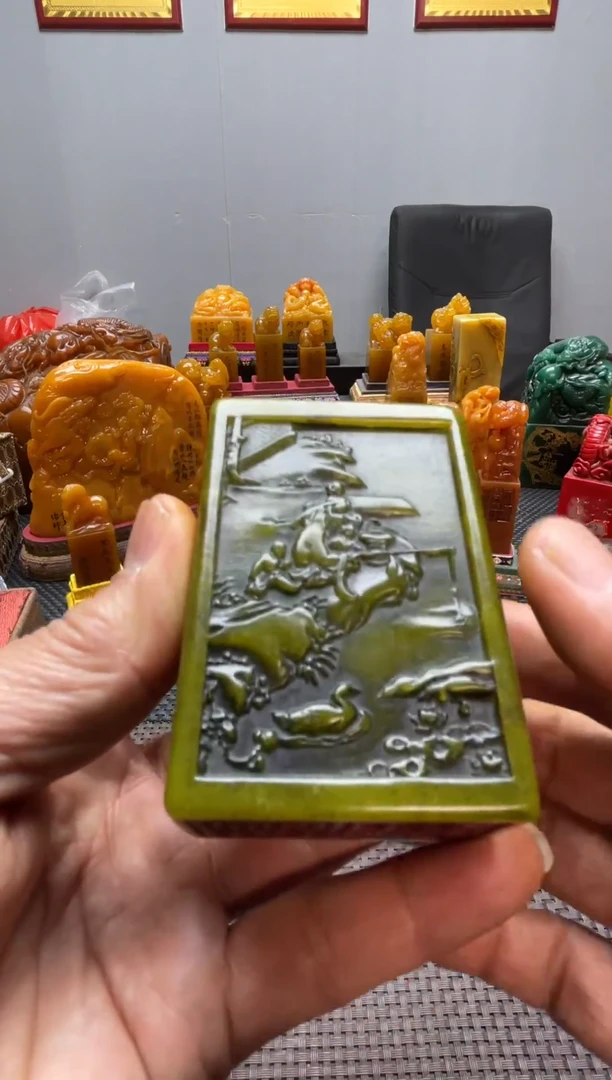 寿山石印石凉*精品印石33