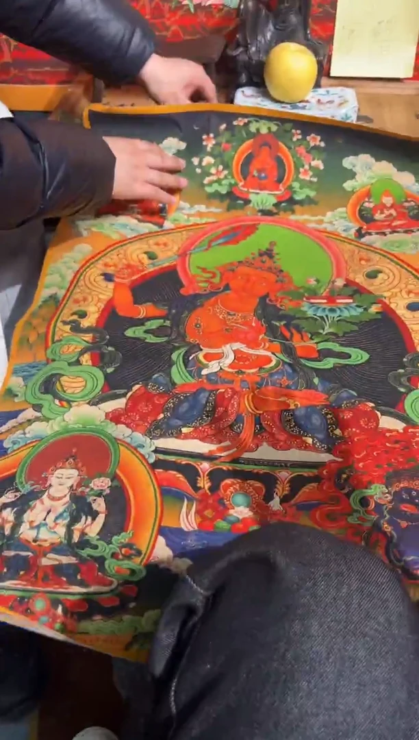 卷轴画卷轴画奥奥的唐卡