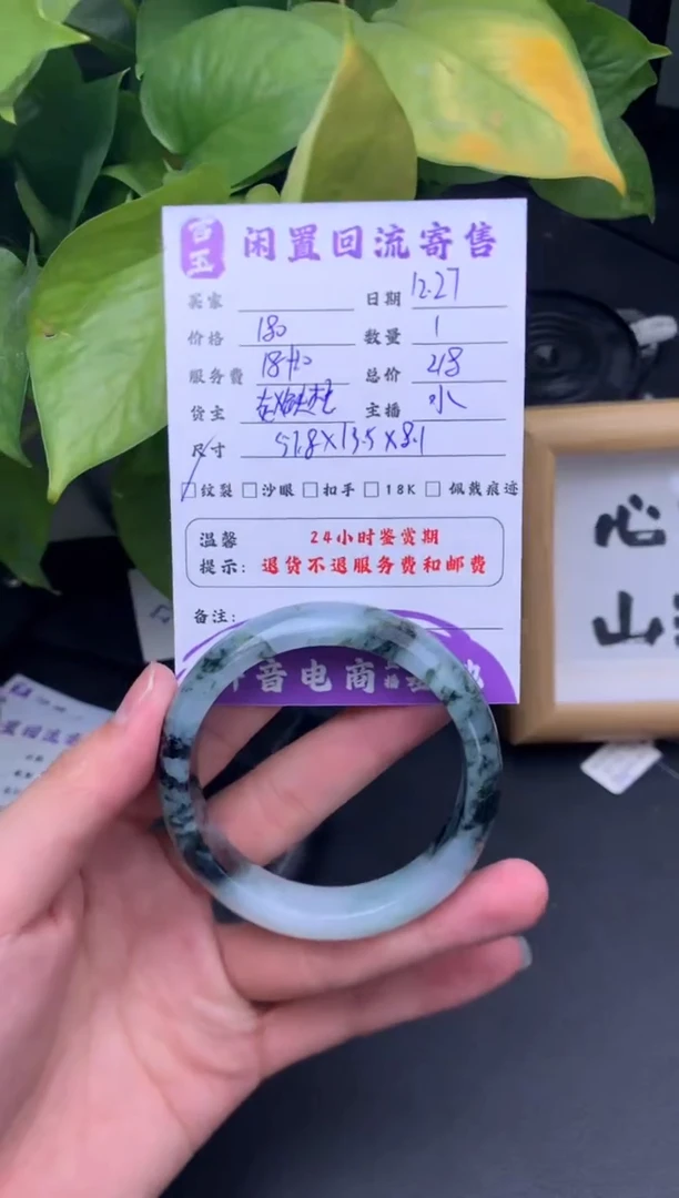 未镶嵌手镯翡翠手镯