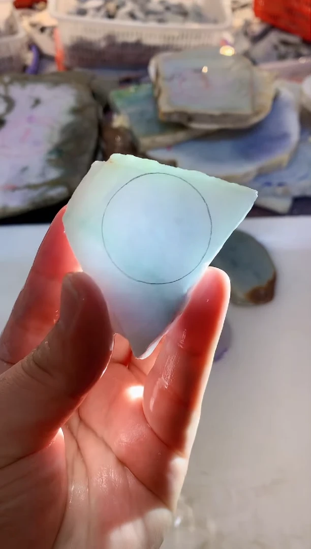 【闪购商品】翡翠未镶嵌颈饰0韩0翡翠珠008
