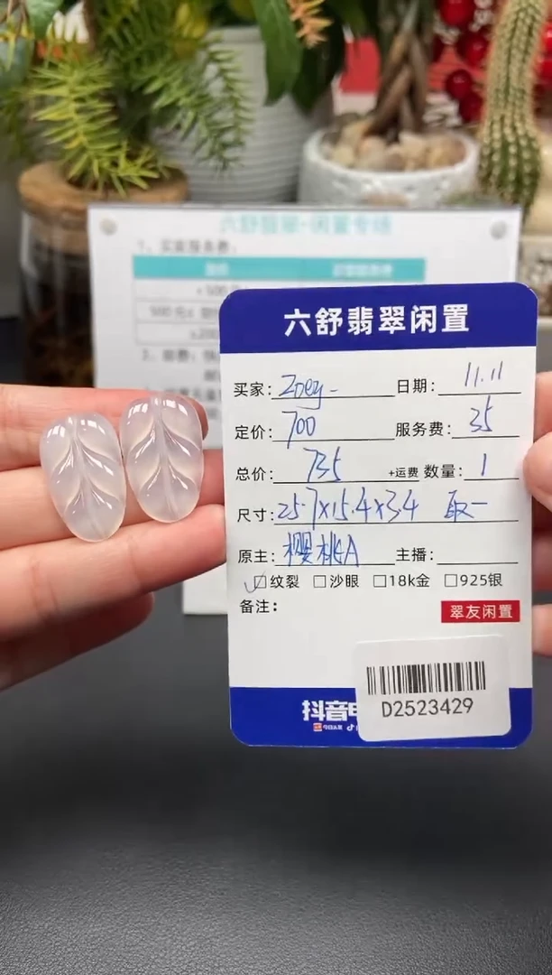 颈饰未镶嵌翡翠Z****辛D2523429