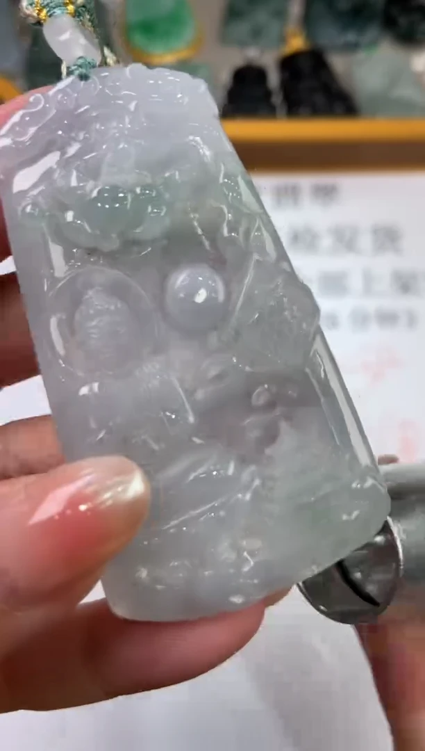 翡翠挂件未镶嵌298709