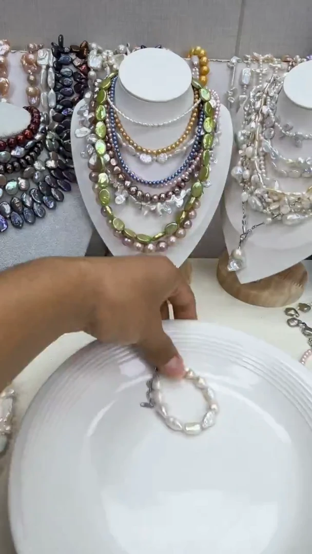 颈饰未镶嵌淡水珍珠1