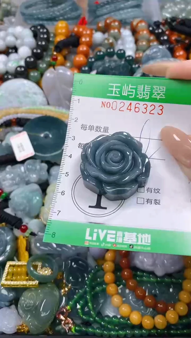 颈饰未镶嵌翡翠闪购0246323