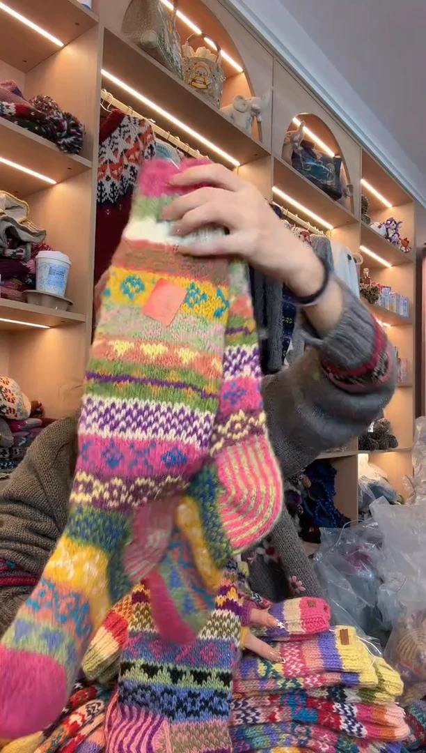 羊毛P****?百羊毛地板袜A592