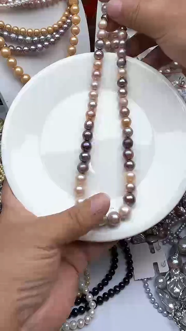 淡水珍珠未镶嵌颈饰1