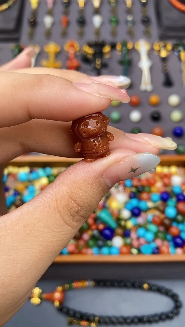 未镶嵌-玛瑙/玉髓煜*小猪