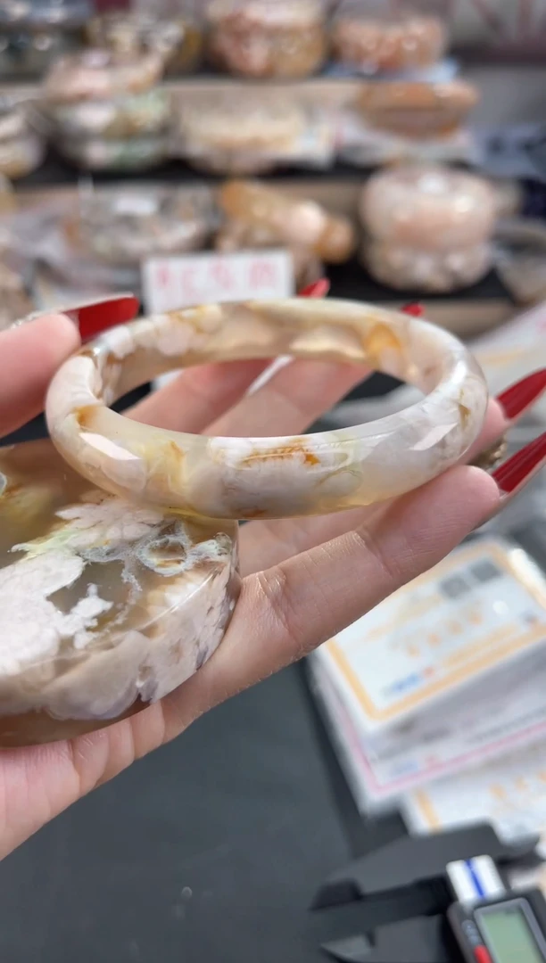 未镶嵌手镯石英质玉61（赠品镯心 天然不保证完美）