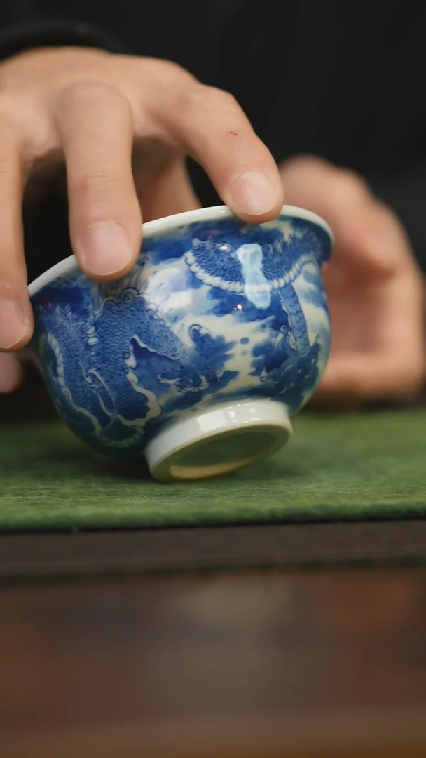 【闪购商品】杯柴窑青花破价福利