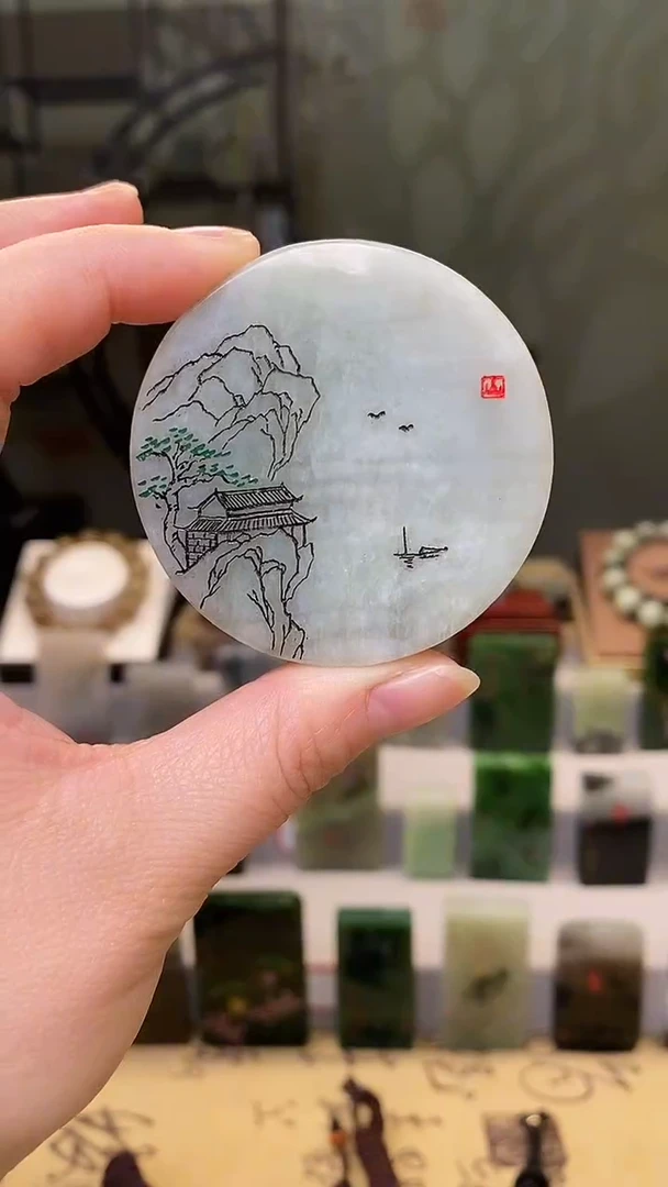 【闪购商品】和田玉挂件未镶嵌19