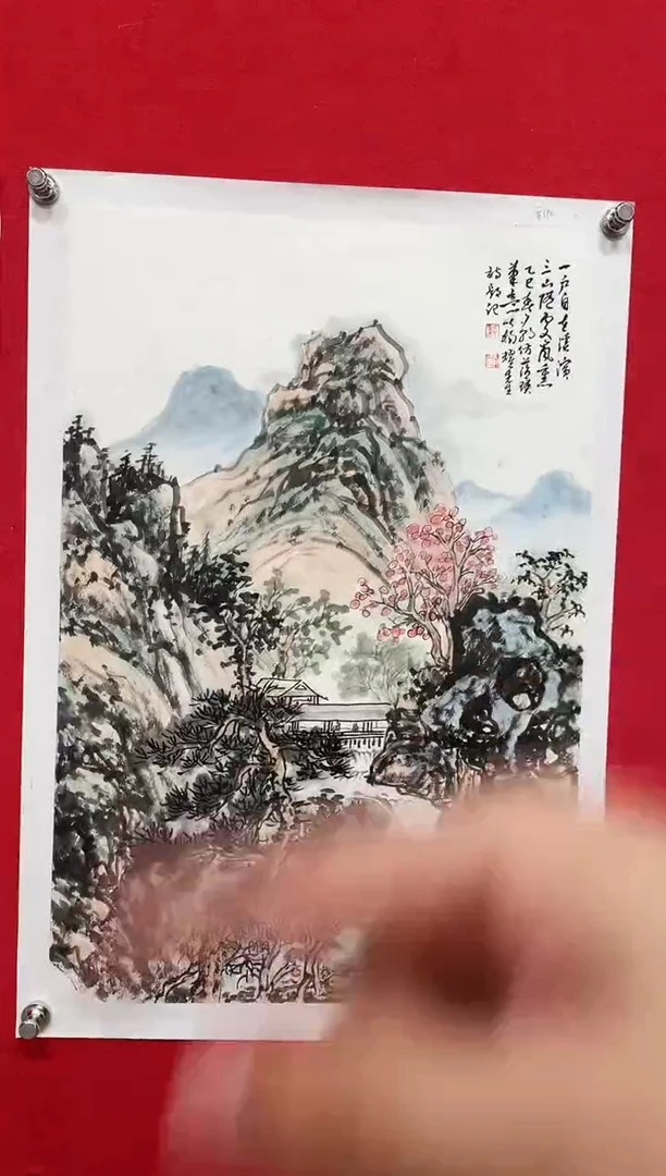 国画孙夕朝-百艺藏珍作品