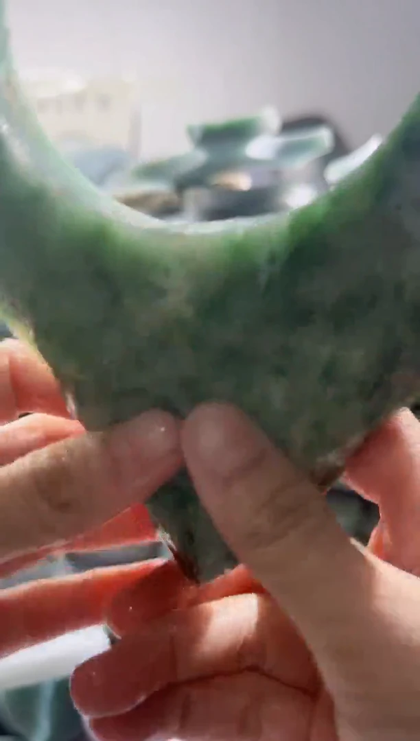 翡翠裸石缅甸翡翠A货柠2896