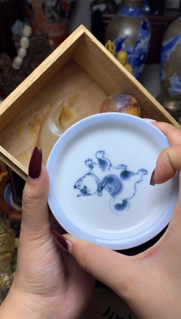 紫砂盖碗瓷器默认微瑕瓷器