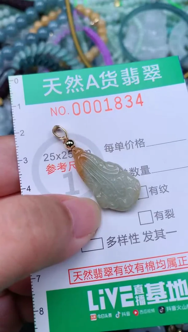 翡翠未镶嵌颈饰.0001834